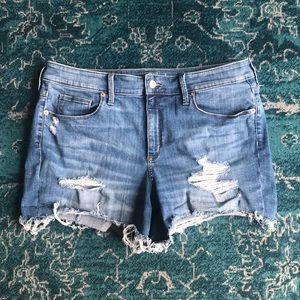 Universal Thread High-Rise Distressed Jean Shorts